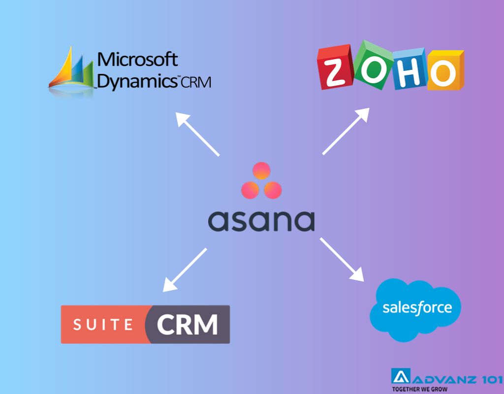 Asana Integration with Business CRM Possibilities & Options