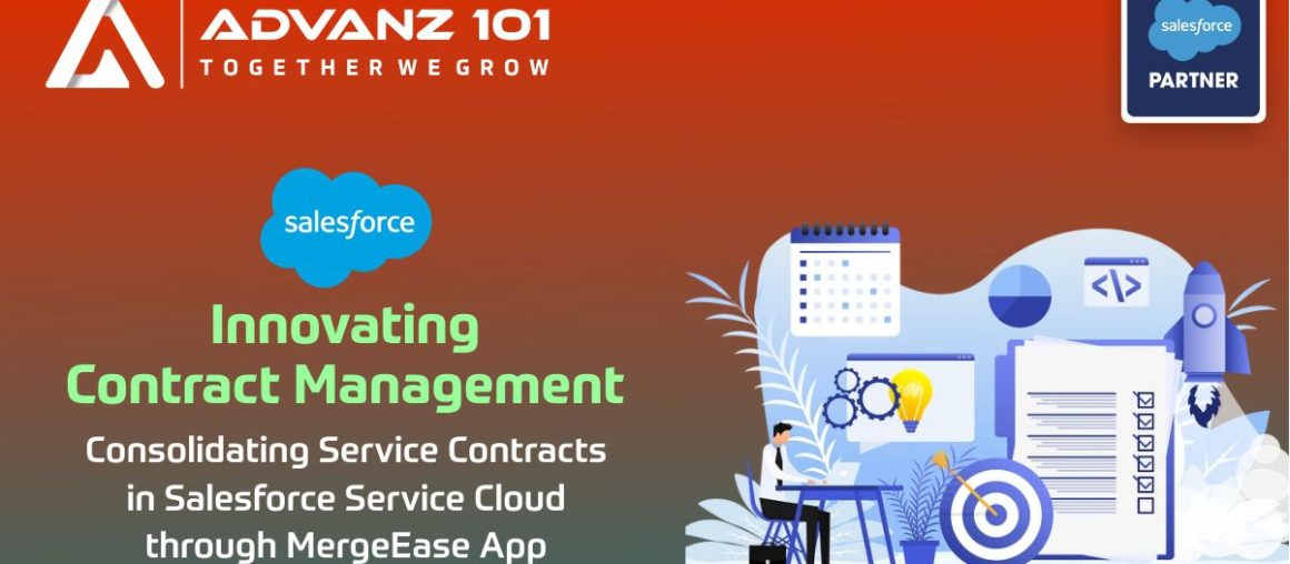 Innovating Contract Management: Consolidating Service Contracts in Salesforce Service Cloud through MergeEase App 